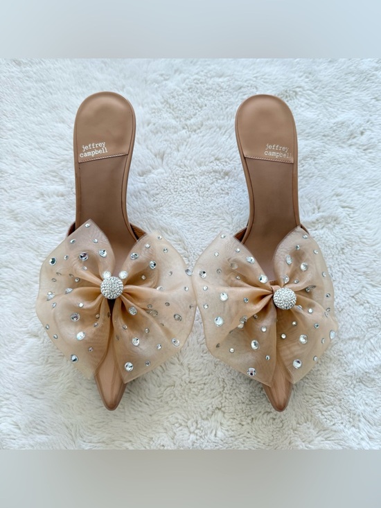 Jeffrey Campbell Shoes - NEW!!! Jeffrey Campbell women heel mules size with bow 9 US